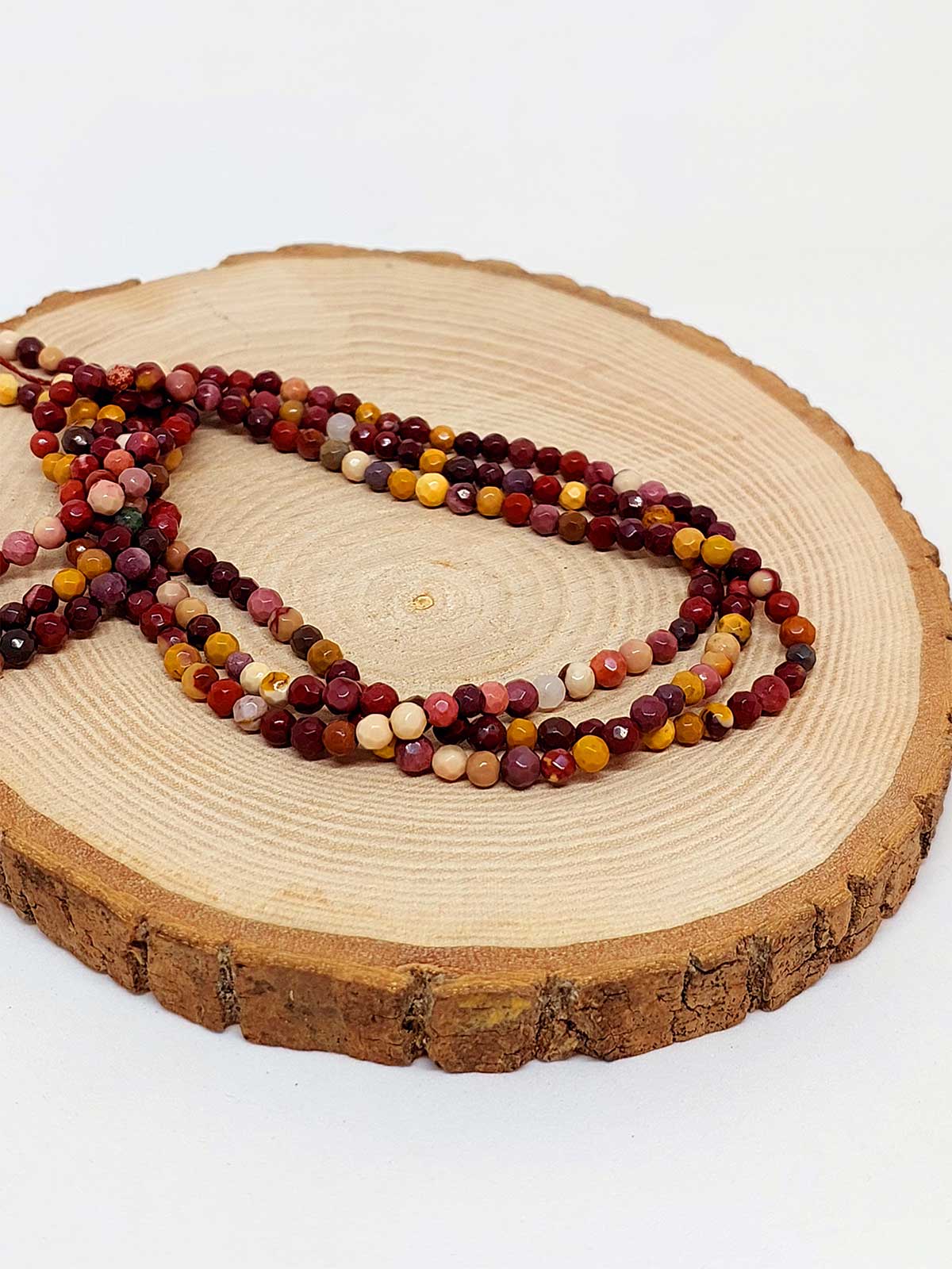 Jasper Taşı Faset Kesim Dizi 4mm (44530)