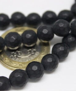 Onix (Oniks) Taşı Faset Kesim Mat 8mm/adet