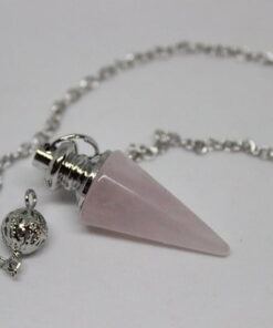 Pembe Kuvars Taşı Mini Pandül