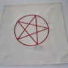 Ters Pentagram Grid Kumaş Üzerine Nakış İşleme - Yeni Versiyon
