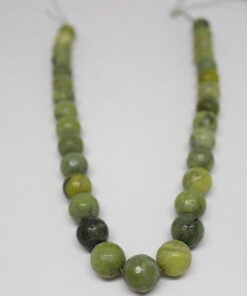 Alternative view of Peridot (Zebercet) Taşı Faset Kesim Dizi 12mm