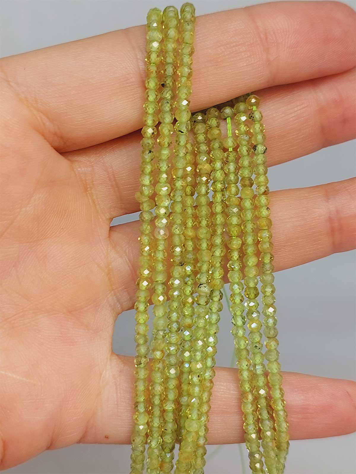 Peridot (Zebercet) Taşı Dizi 2.5mm (45922)