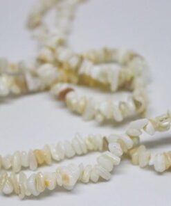 Alternative view of Sedef Taşı Beyaz Doğal Küçük Taşlar/10 adet