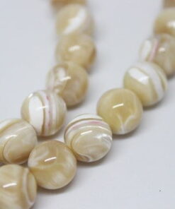 Alternative view of Sedef Taşı 10mm/adet (Karamel)