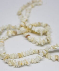 Sedef Taşı Beyaz Doğal Küçük Taşlar Dizi