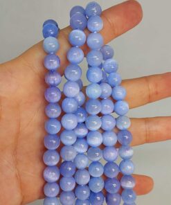 Renkli Selenit Taşı Dizi 8mm (49164)
