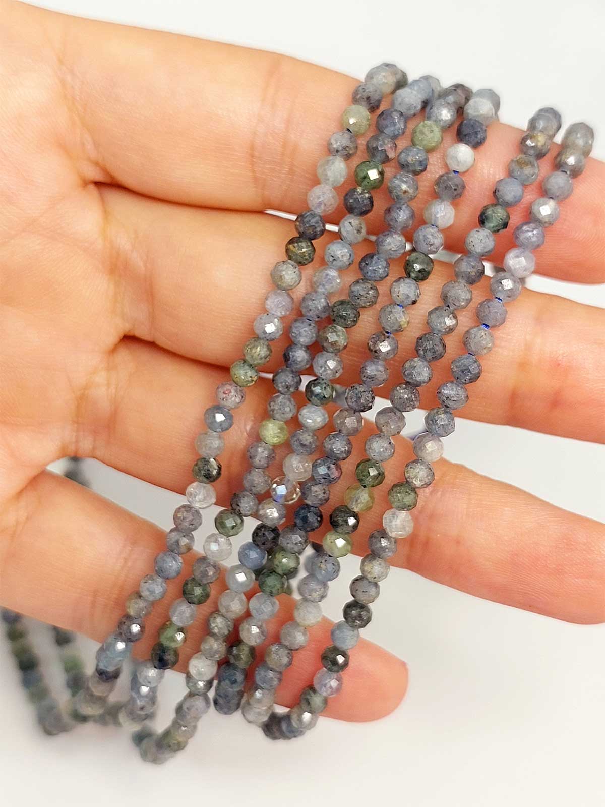 Su Safiri (İyolit) Taşı Dizi 3.5mm (45400)