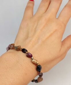 Turmalin Taşı Tasarım Bileklik (47124)