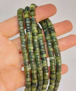 Yeşim Taşı Şekilli 3x6mm Dizi (49338)