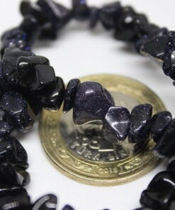 Yıldız Taşı Lacivert & Siyah Karışık Renkler Doğal Küçük Taşlar/10 adet