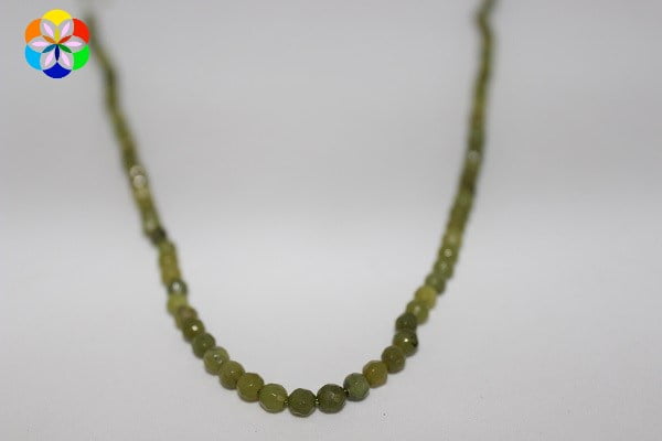 Peridot (Zebercet) Taşı Faset Kesim Dizi 4mm