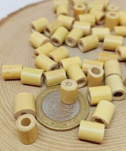 Bambu Boncuk 8*10mm/10adet (54588)