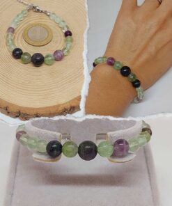 Galaksi Serisi Florit Taşı Tasarım Bileklik