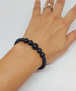 Alternative view of Galaksi Serisi Turmalin Taşı Tasarım Bileklik