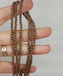 Hematit Taşı Faset Kesim Dizi 3mm (54658)