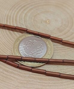 Alternative view of Hematit Taşı Silindir Şekilli Dizi 2x8mm (54660)