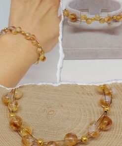 Sitrin Taşı Bileklik 6-8mm (55708)