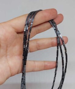 Hematit Taşı Küp Şekilli 2mm Dizi (56068)
