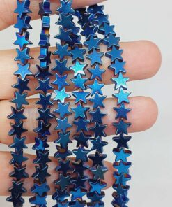Hematit Taşı Yıldız Şekilli 2.5*6mm Dizi (56042)
