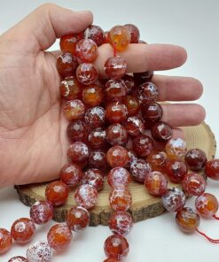 Akik Taşı Faset Kesim Dizi 16mm (62216)