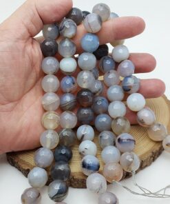 Akik Taşı Faset Kesim Dizi 16mm (62212)