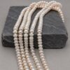 İnci Dizi Beyaz 7*5 mm – Doğal Doku Royal Seri (63304)