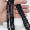 Hindistan Cevizi Kabuğu Ahşap Dizi Rondela Kesim Siyah Renk 8*3mm (63866)