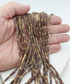 Tropikal Ağaç Dalı Ahşap Dizi Silindir Kesim 12*3mm (63876)